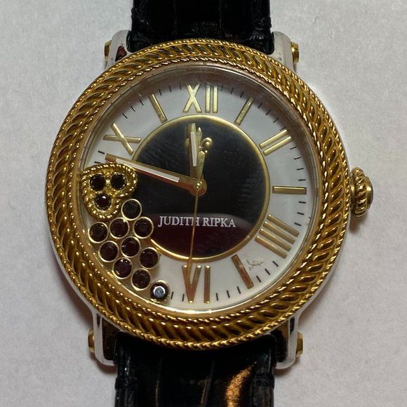 Judith Ripka  Women's  Floating Heart Watch - Picture 1 of 5